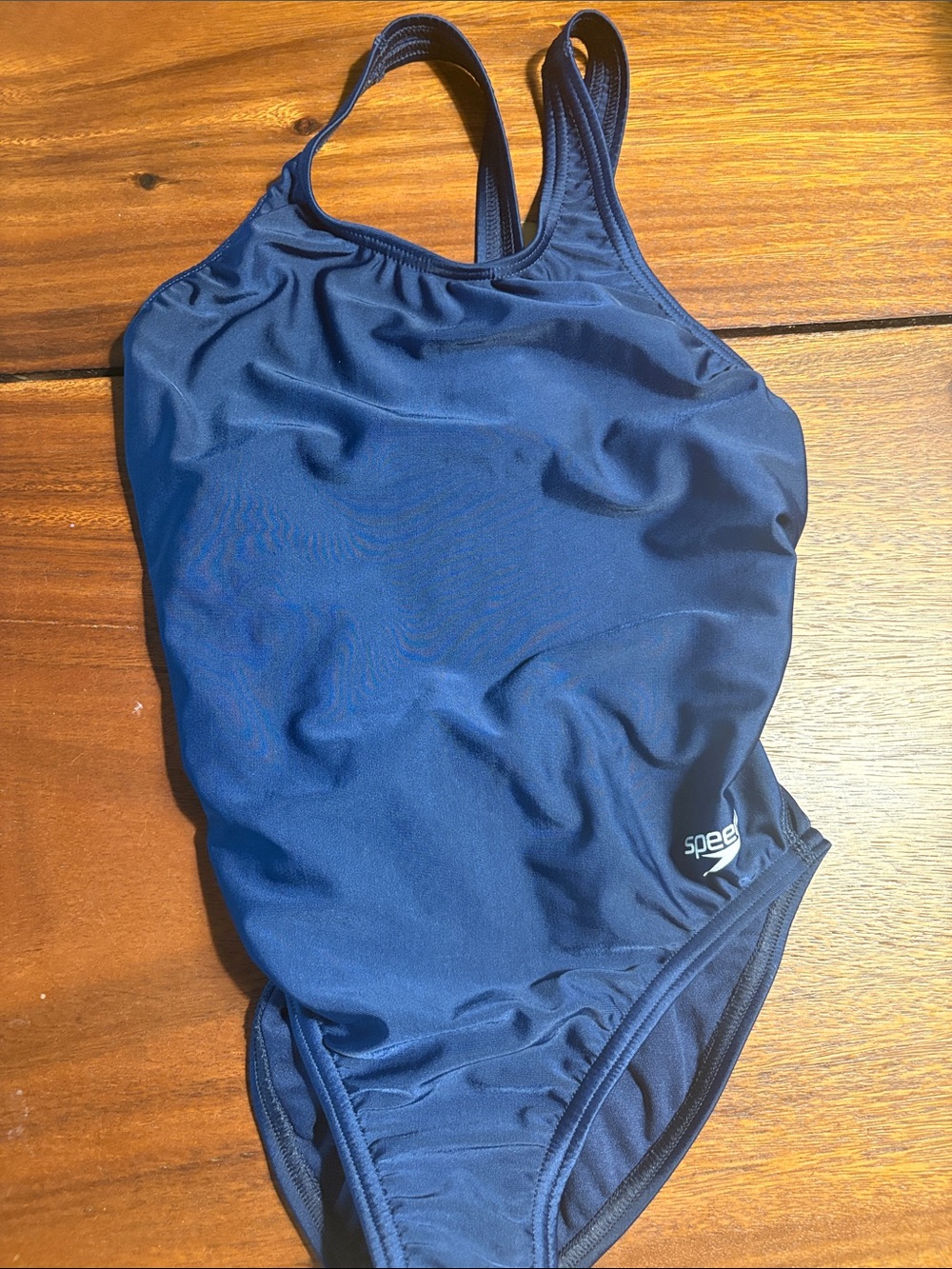 Speedo Kids Navy Blue One-Piece Swimsuit